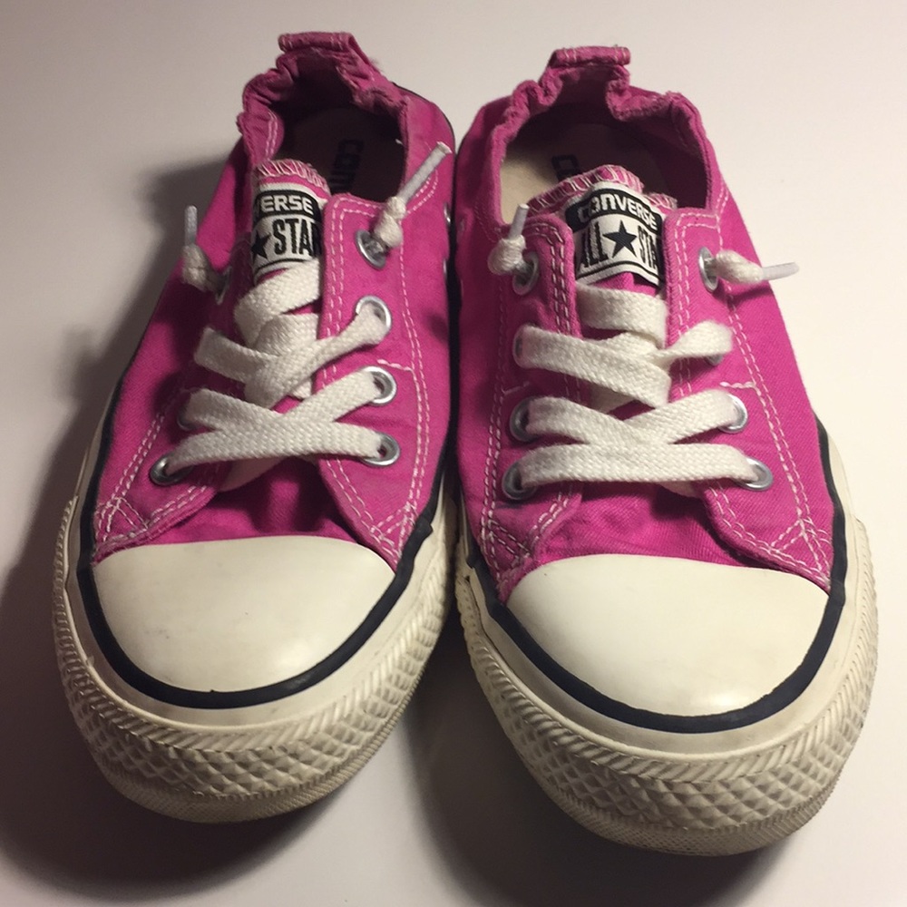 Converse All Star Pink Slip-ons